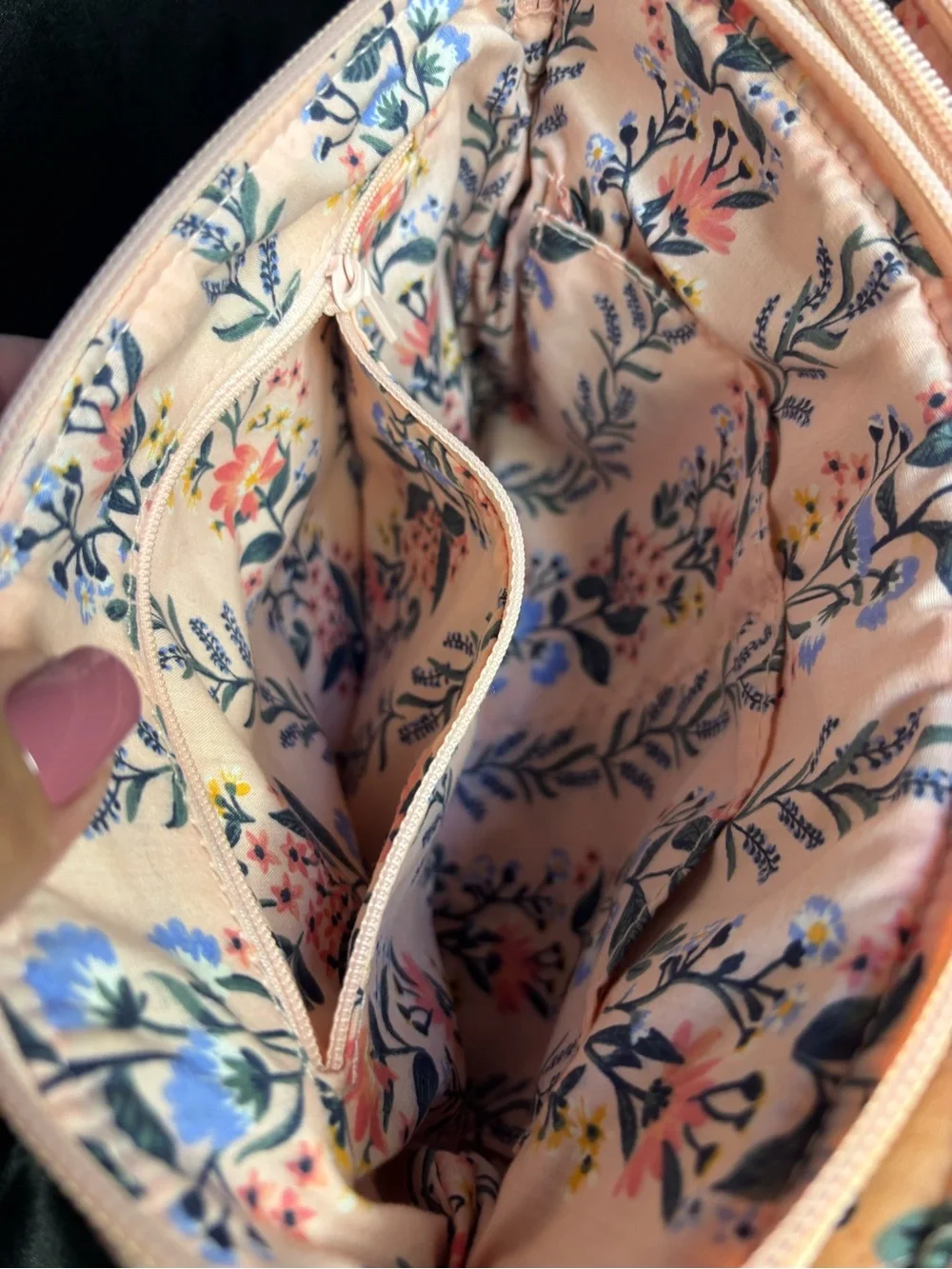 Vera Bradley Triple Zip Hipster Crossbody Bag